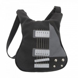 Guitar-shaped bag Black Legend