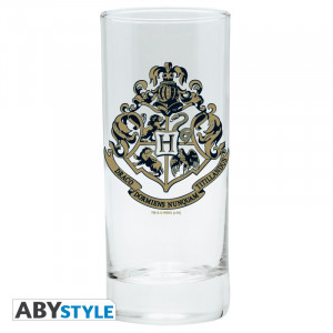 Pahar sticla licenta Harry Potter - Hogwarts