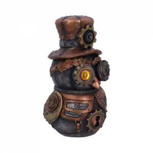 Statueta bufnita steampunk Hootle 23 cm