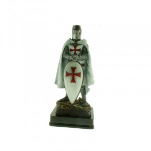 Statueta cavaler Templier 23 cm