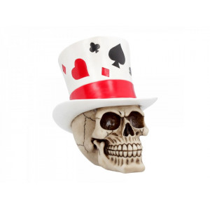 Statueta craniu Casino Jack 20 cm