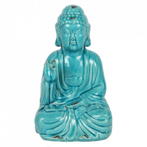 Statueta din ceramica Buddha in meditatie