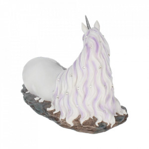 Statueta unicorn cu cristale Liniste 20 cm