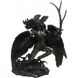 Statueta Zeita celtica Morrigan 27cm