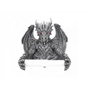 Suport hartie igienica dragon Obsidian 26 cm