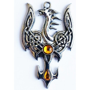 Pandantiv celtic Phoenix din Avalon