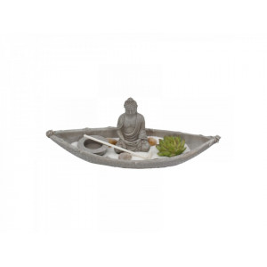 Decoratiune cu lumanare Buddha Nirvana Garden 35 cm