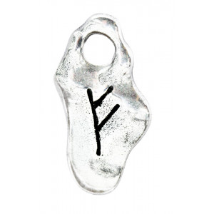 Pandantiv talisman cu rune Feoh