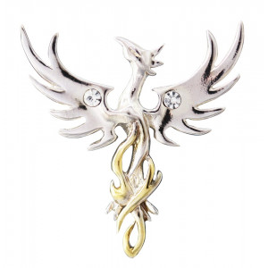 Pandantiv argint Phoenix din Soare - Anne Stokes