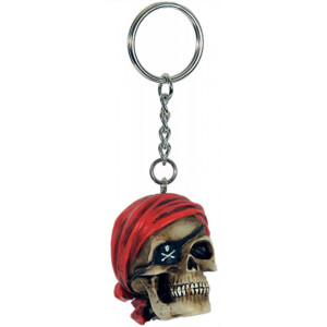 Breloc Craniu de pirat 3.5 cm