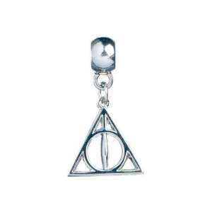 Charm placat argint licenta Harry Potter - Talismanele Mortii
