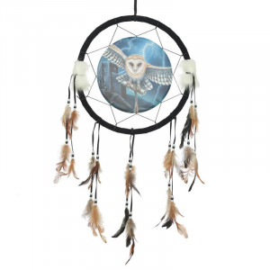Dreamcatcher bufnita Inima Furtunii - Lisa Parker 33 cm