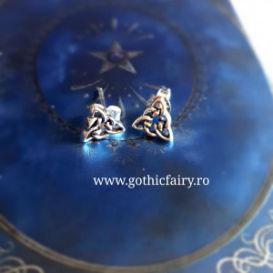 etNox - earstuds "Celtic Knot" 925 silver