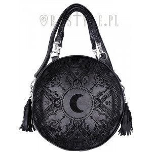 Geantă rotundă Henna black