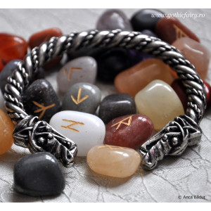 Large Wolf Bracelet 17cm