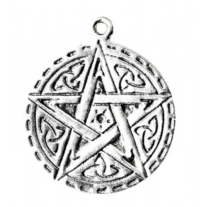 Pandantiv placat argint zodiac celtic Hop Tu Naa 17 Nov - 9 Dec