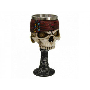 Pocal craniu pirat Dead Man's Drink 17cm