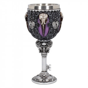 Pocal gotic Corbul lui Poe 18cm