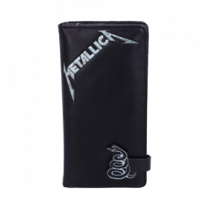 Portofel lung embosat Metallica - Black Album - 19 cm