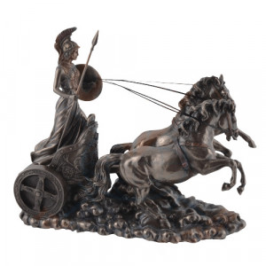 Statueta bronz Zeita Atena 27 cm