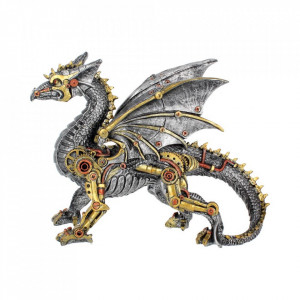 Statueta dragon steampunk Dracus Machina