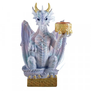 Suport lumanare cu dragon Pastratorul luminii 16cm