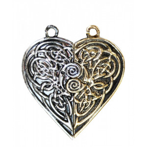 Tristan & Iseult Love Token Pair Pendants