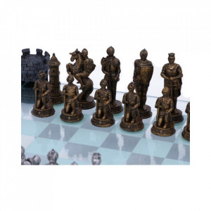 Medieval Knight Chess Set 43cm