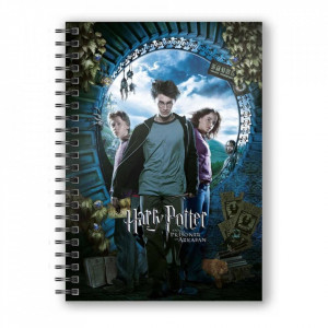 Agenda/Jurnal coperta 3D licenta Harry Potter - Prizonierul din Azkaban