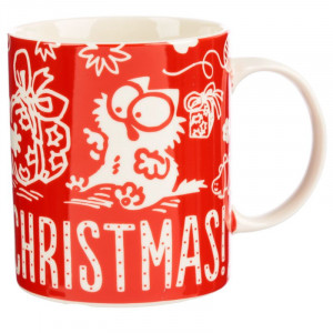 Cana din portelan pisicuta Meowy Christmas