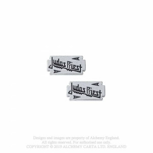 Cercei Judas Priest Razor Blade Studs