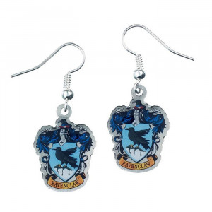 Cercei placati argint licenta Harry Potter Casa Ravenclaw