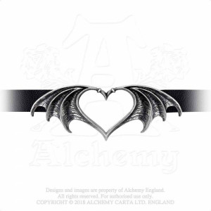 Choker aripi de lilieci Nocte Amor