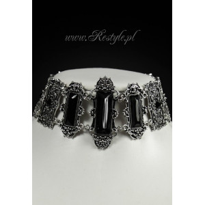 Choker Vivian Negru