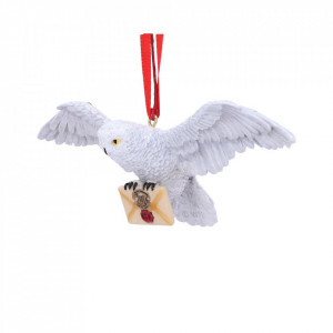 Decoratiune cu agatatoare Harry Potter - Hedwig 13cm