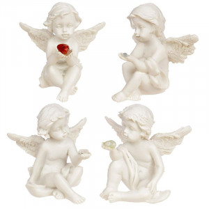 Decoratiune ingeras cu geme 4.5 cm