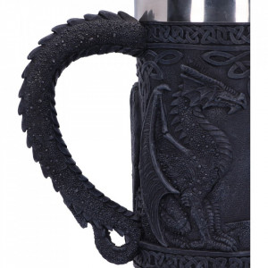 Halbă dragon Aripă neagră 15 cm