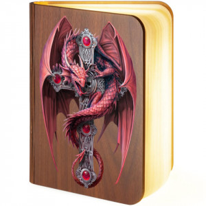 Lampa in forma de carte cu LED in foi, imagine Anne Stokes, Gardianul Gotic