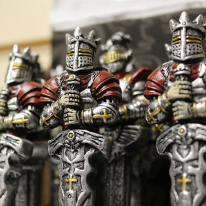 Pix sculptat - Cavaler templier