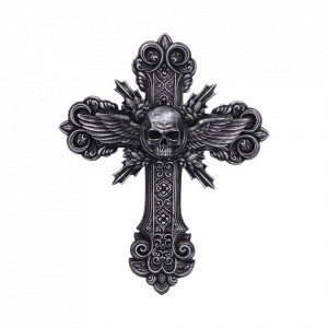 Placheta decorativa pentru perete Crucifix 32 cm