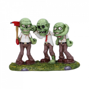Set statuete Trei zombie intelepti 15.5cm