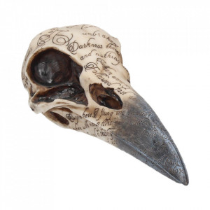 Statueta Craniul Corbului lui Poe