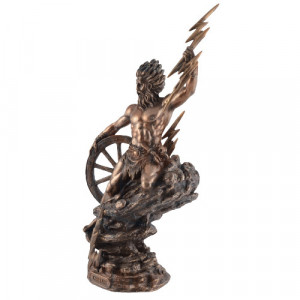 Statueta mitologica Taranis - zeul celtic al tunetului 26cm