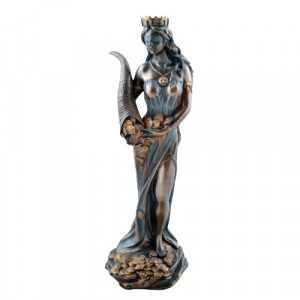 Statueta zeita norocului Fortuna 19cm