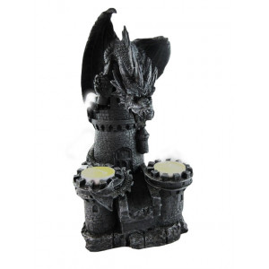 Suport lumanari dragon Aparatorul Castelului 26cm