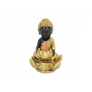Baby Buddha Backflow Incense Burner 10.3cm