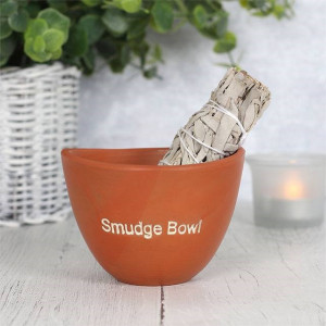 Bol pentru fumigatii Teracota caramizie 10 cm