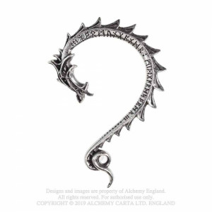 Cercel pe ureche ear wrap dragon Jormungand