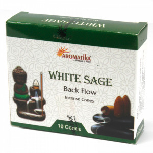 Conuri parfumate backflow Aromatika - Salvie Alba