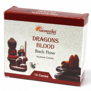 Conuri parfumate backflow Aromatika - Sange de Dragon